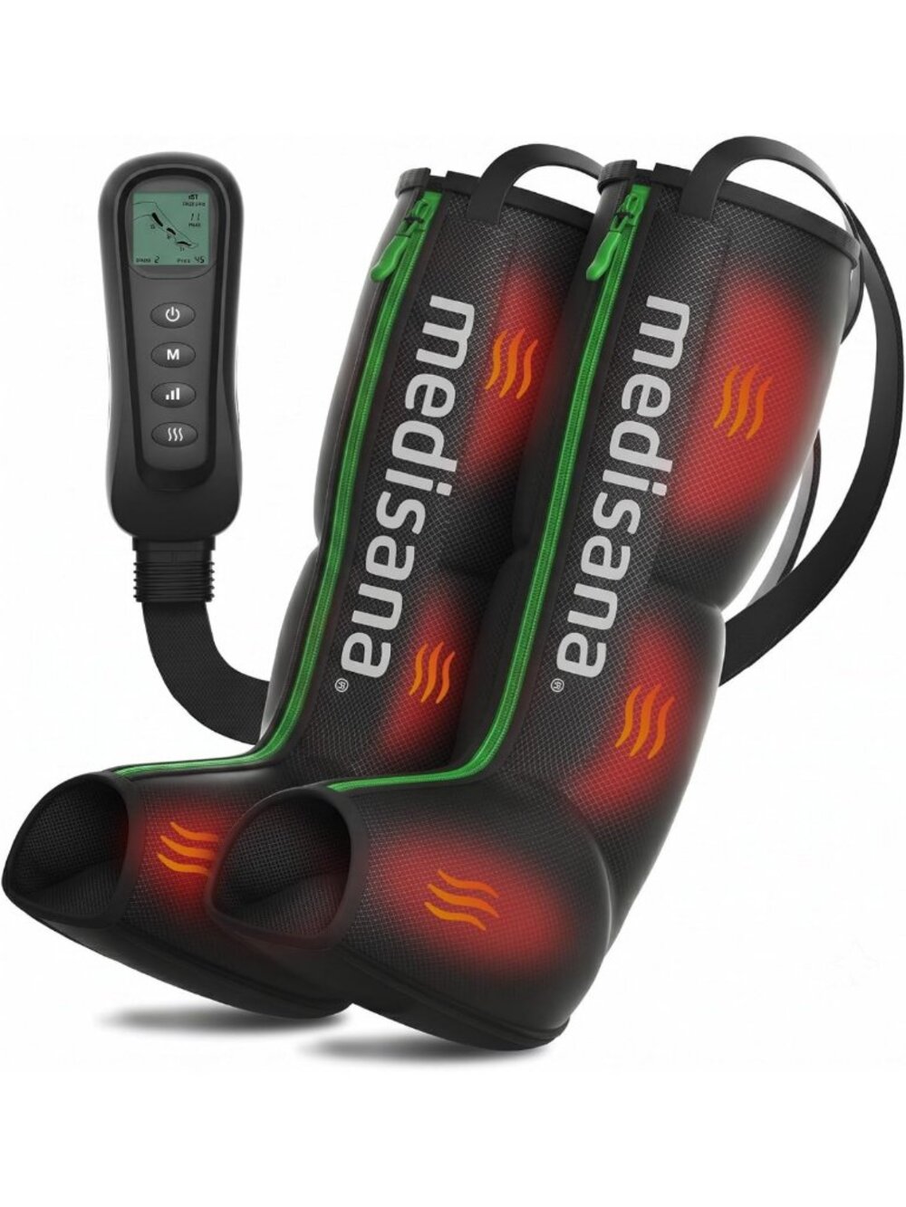 Leg Compression Massager with Heat | Improve Circulation & Relax Muscles